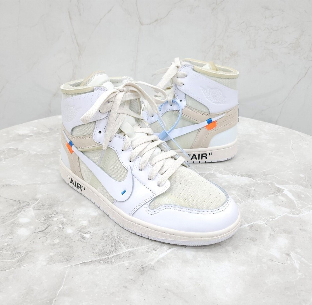 [럭스유] 270 / 나이키 X 오프화이트 화이트 조던1 NRG 스니커즈