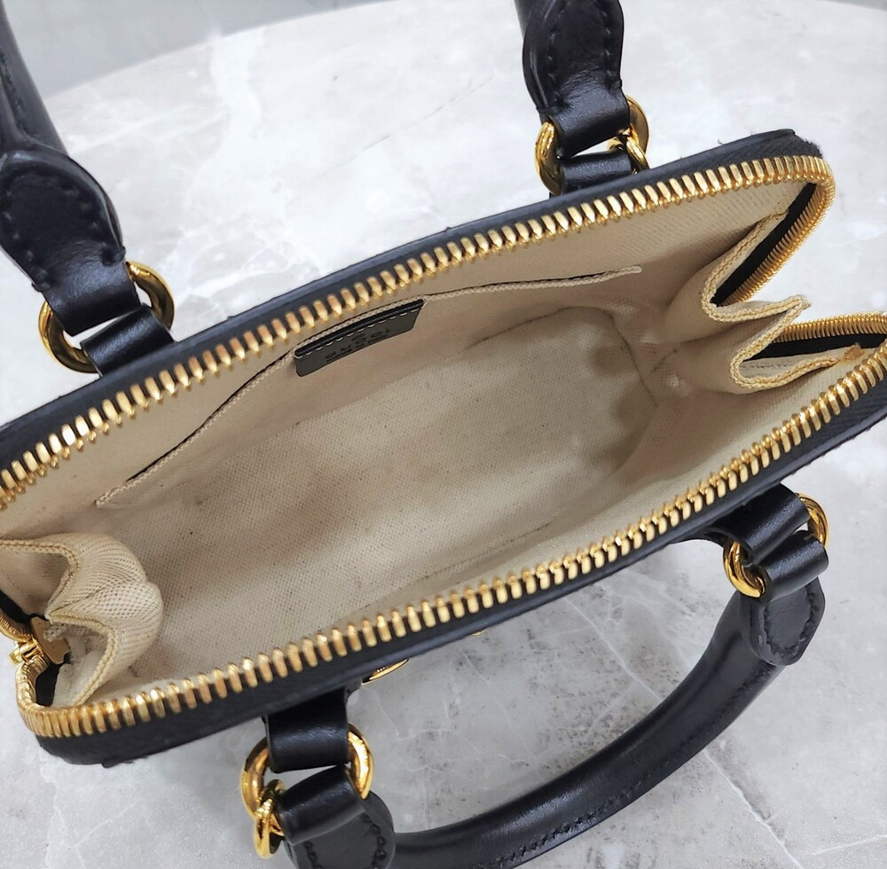 [럭스유] 구찌 홀스빗 1955 미니 탑핸들 토트 숄더백 640716