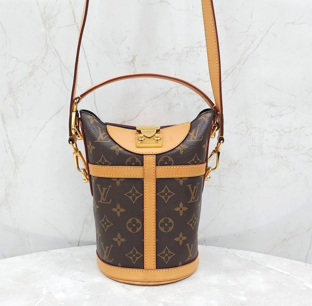 [럭스유] 루이비통 모노그램 캔버스 버킷 더플백 M43587