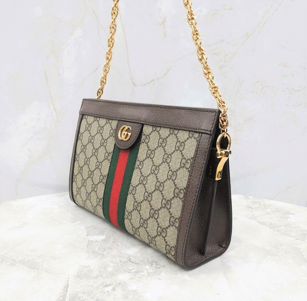 [럭스유] 구찌 GG 삼선 오피디아 체인 스몰 숄더백