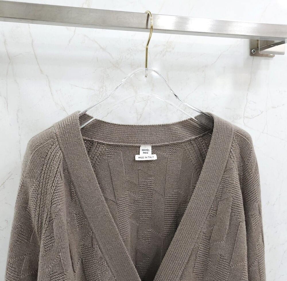 [럭스유] 40 / 에르메스 H 롱 슬리브 에토프 가디건