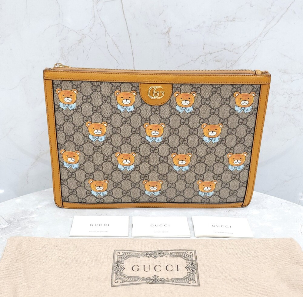 [럭스유] 구찌 X 카이 포트폴리오 클러치 660529