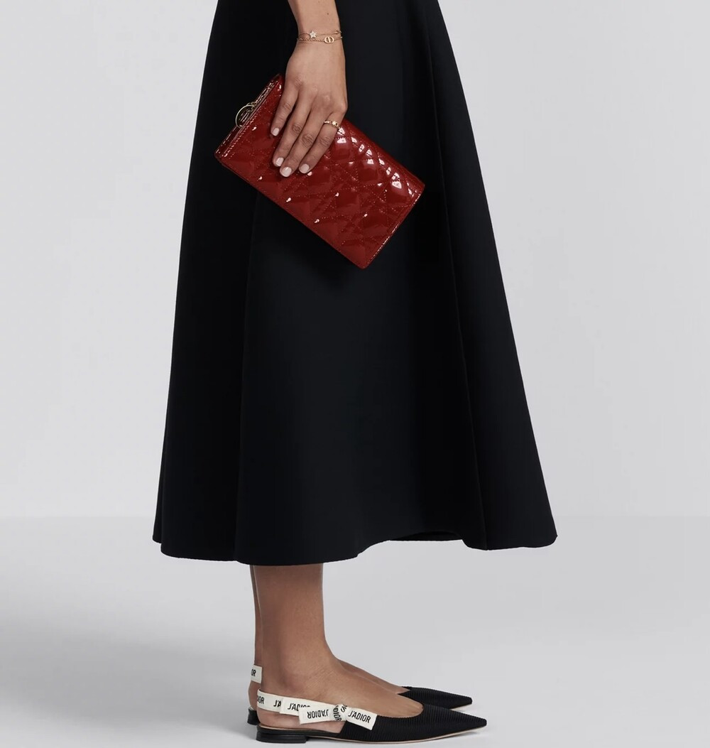 [럭스유] (새상품) 디올 레드 페이던트 파우치 체인 숄더백 S0204OVRB