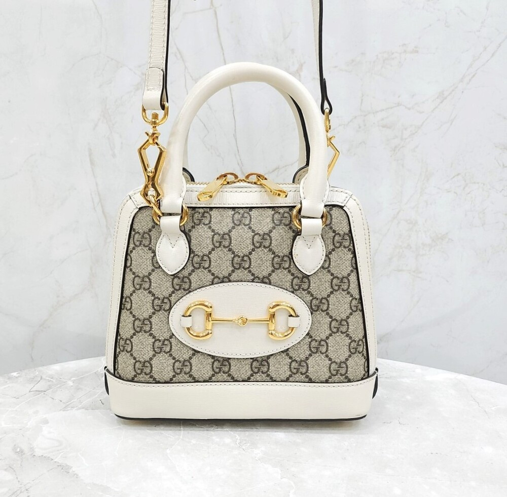 [럭스유] 구찌 홀스빗 1955 미니 탑핸들 토트 숄더백 640716