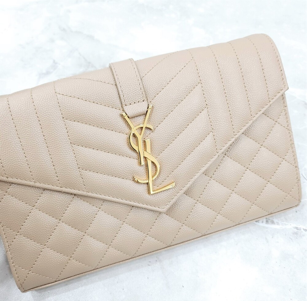 [럭스유] 생로랑 모노그램 WOC 마틀라세 여성 체인 숄더백 620280