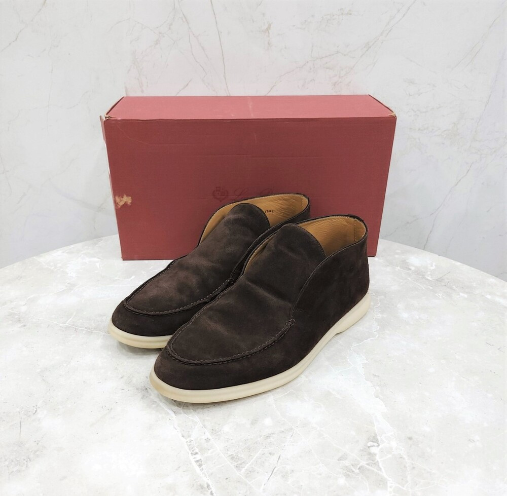 [럭스유] 42 / 로로피아나 오픈워크 처카 부츠