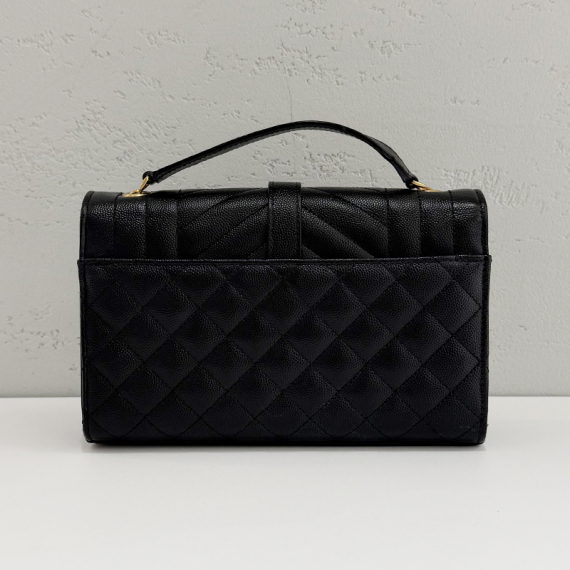 생로랑 퀄팅 스몰 엔벨로프 금장 체인 크로스백 600195