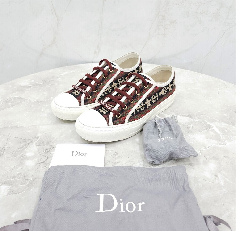 [럭스유] 39.5 / 디올 멀티컬러 워크앤디올 스니커즈