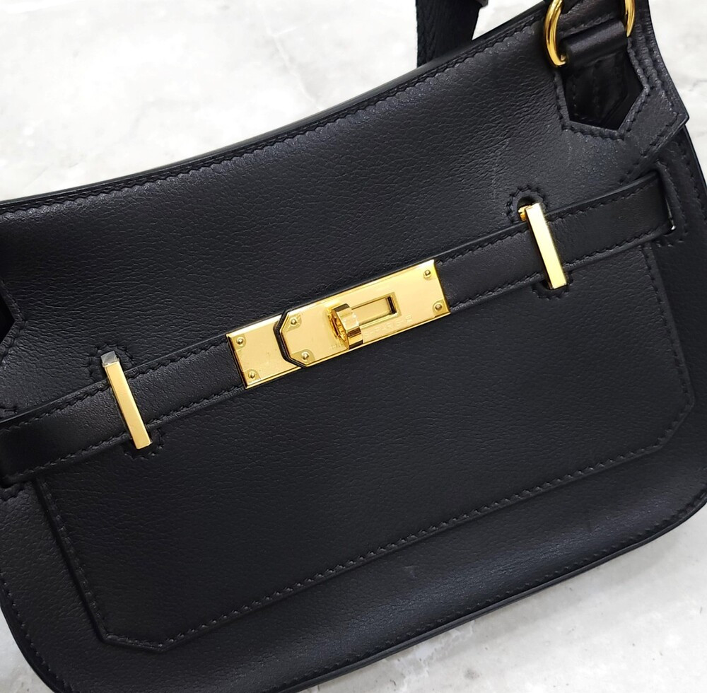 [럭스유] 에르메스 집시에르 미니백 에버그레인 누아 W각인 H084049CCAA