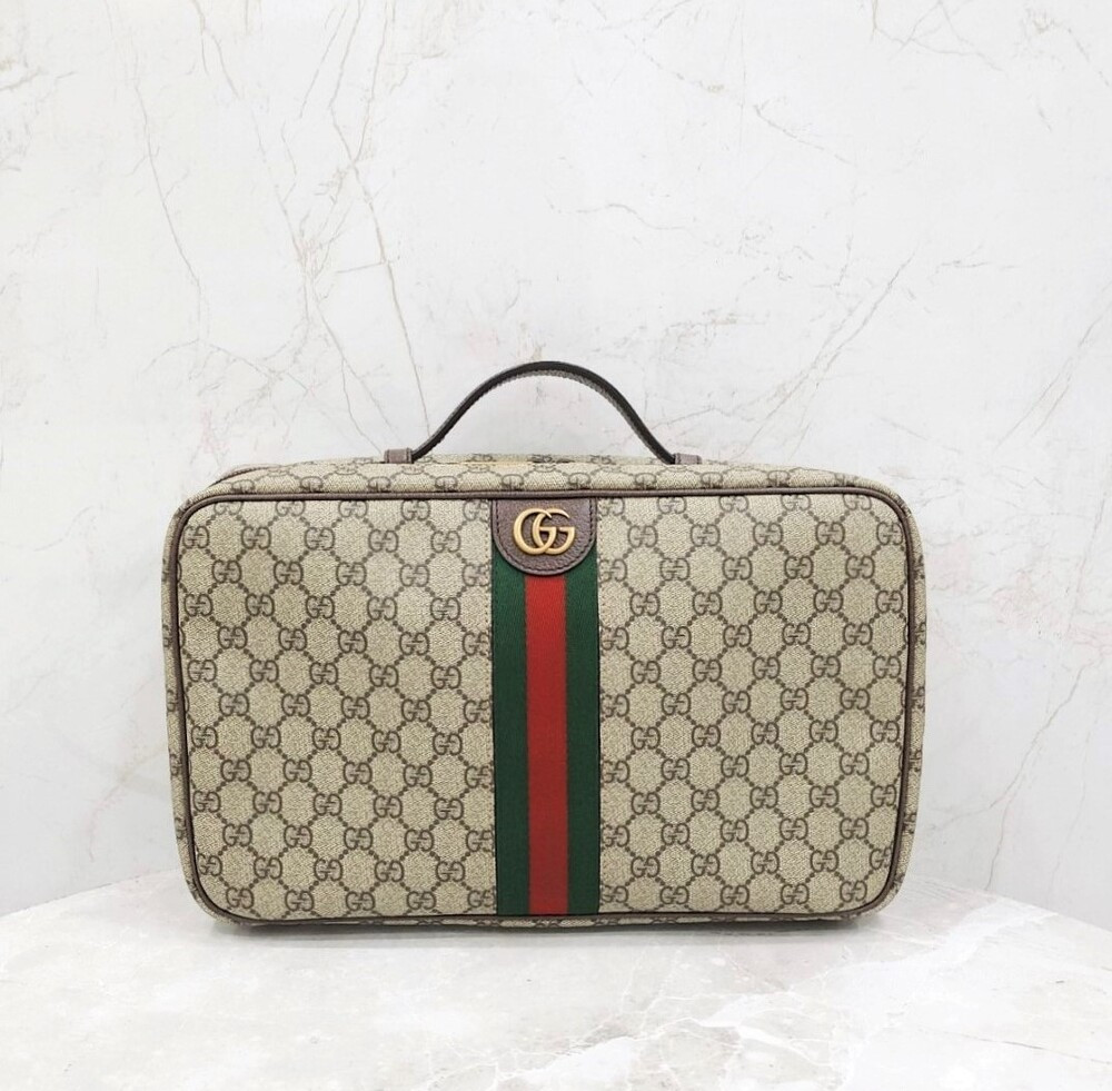 [럭스유] (새상품) 구찌 GG 오피디아 캔버스 삼선 여행가방 752587