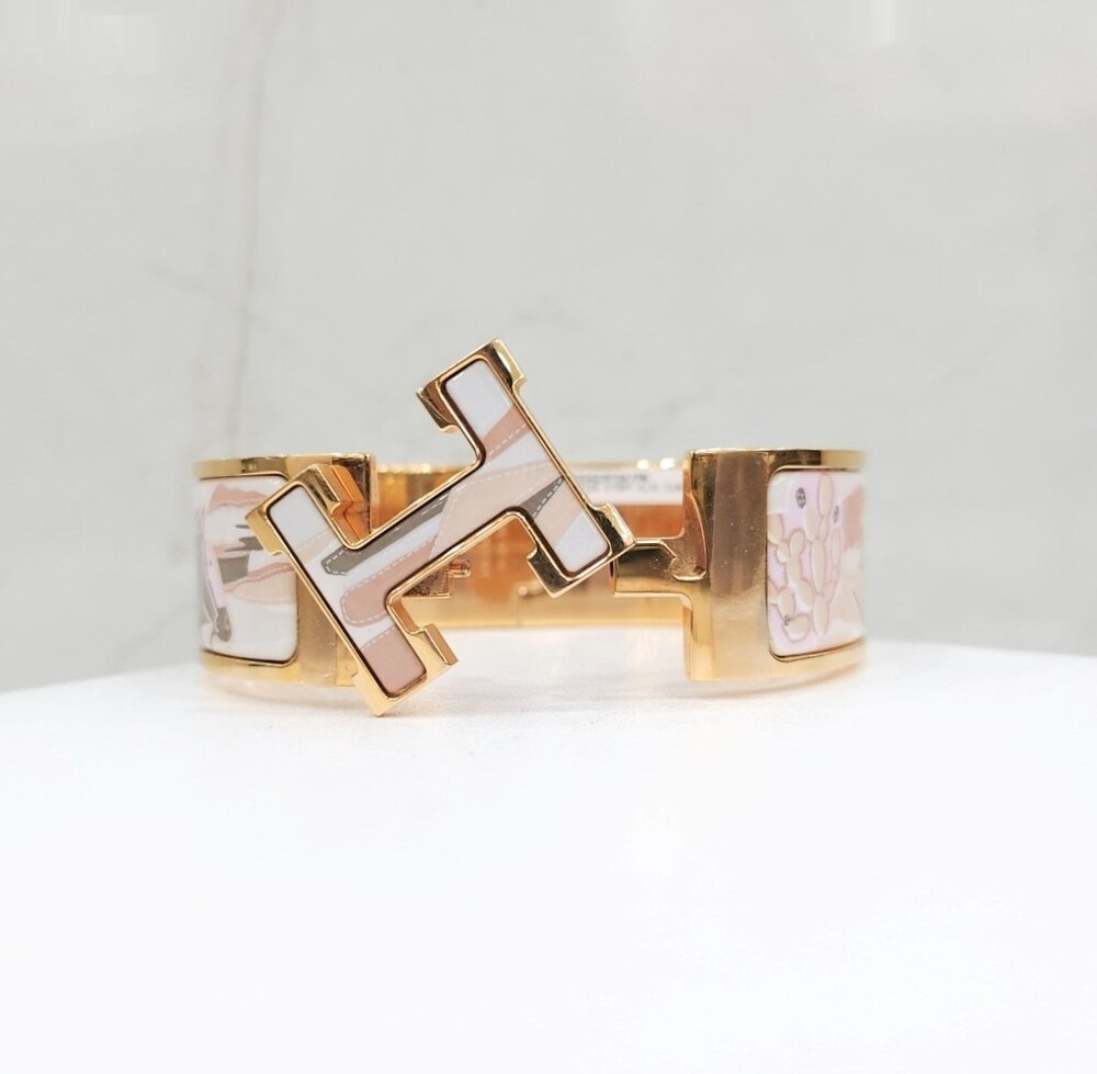 [럭스유] 에르메스 H Bottle Story 클릭클락 팔찌 PM