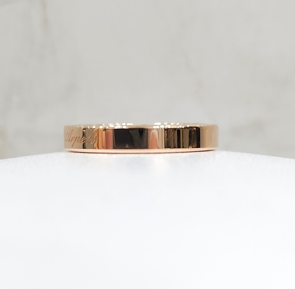 [럭스유] 반클리프앤아펠 뚜쥬르 시그니처 에또왈 웨딩 밴드 50호 VCARP7RE00