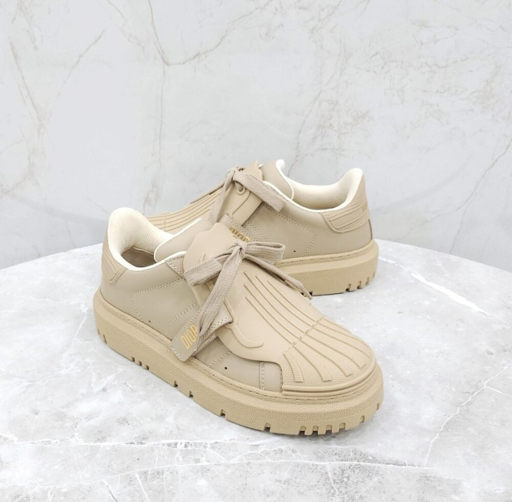 [럭스유] (새상품) 36.5 / 디올 아이디 스니커즈 베이지 KCK278CRR