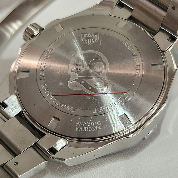 태그호이어 아쿠아레이서 청판 43MM 남성시계 WAY101C