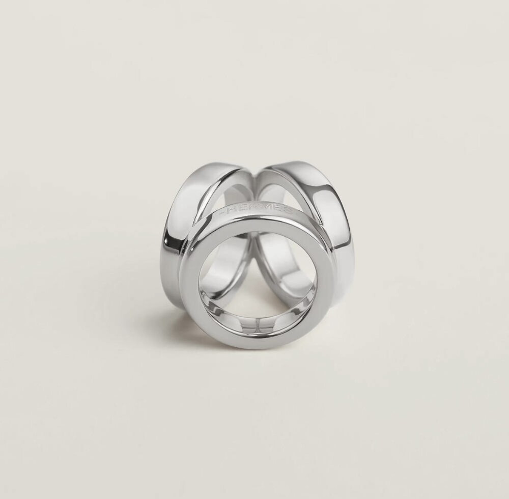 [럭스유] (새상품) 에르메스 트윌리 미니 트리오 링 H603653S