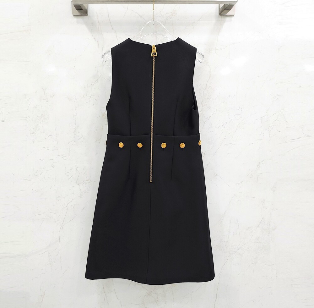 [럭스유] 34 / 루이비통 버튼 웨이스트 미카도 드레스