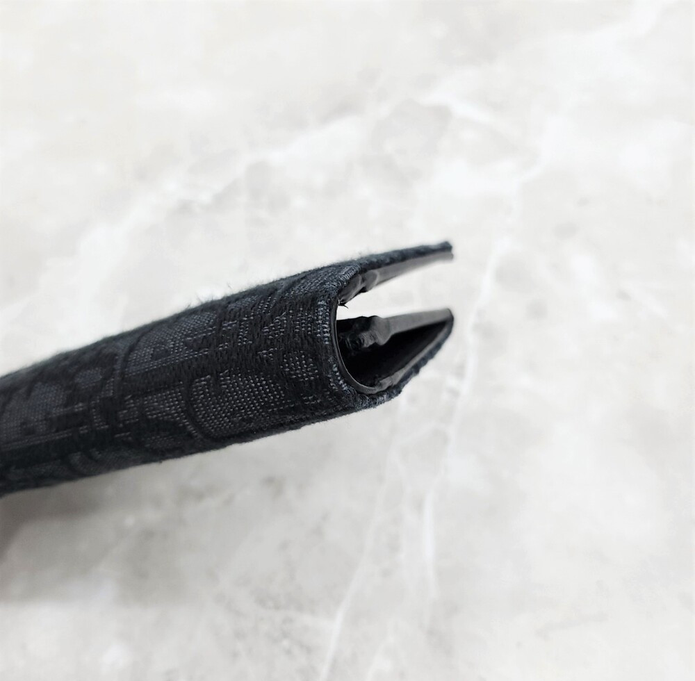 [럭스유] 디올 오블리크 버티컬 자카드 장지갑 2OBBC002YSE