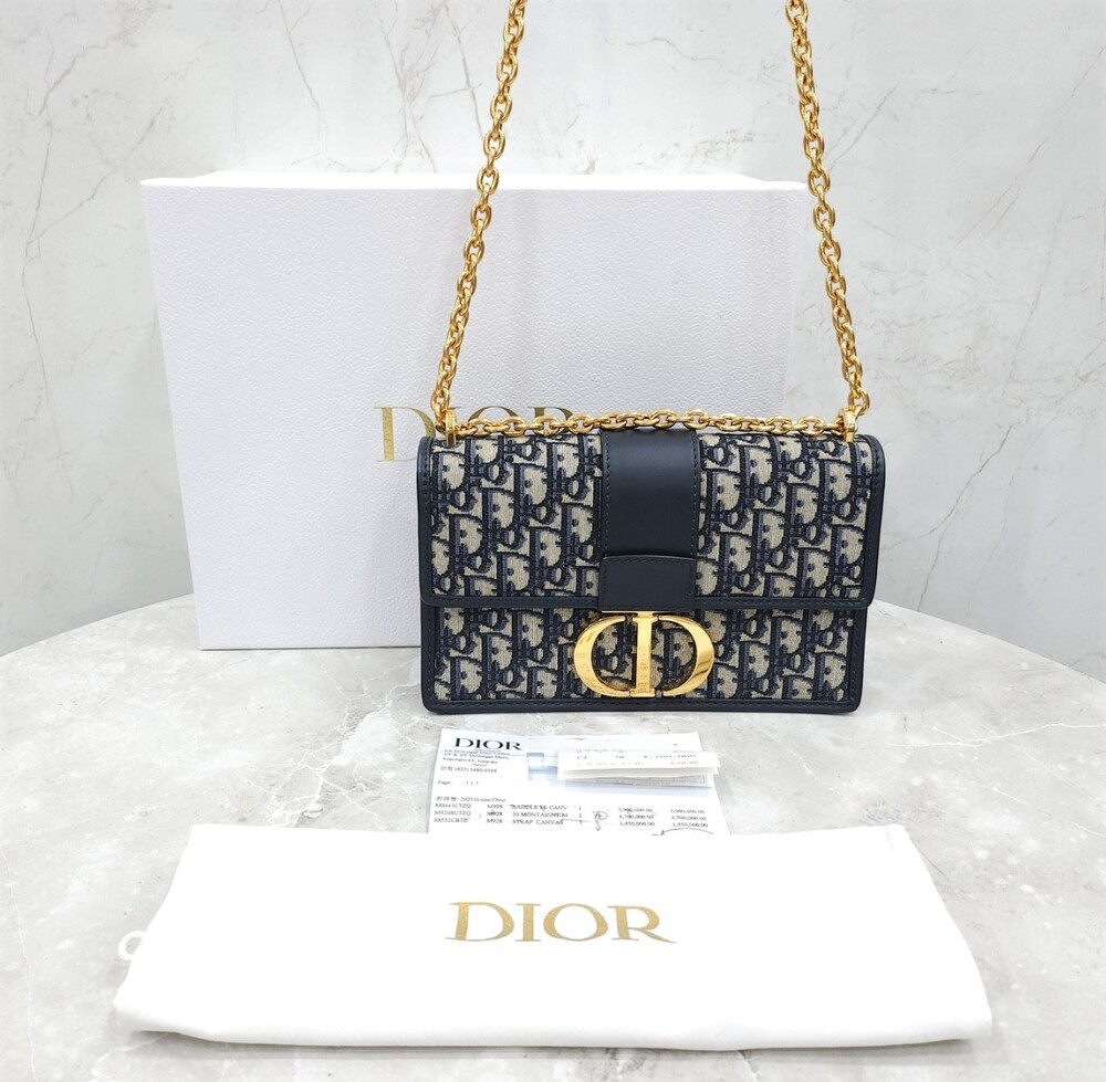 [럭스유] 디올 30 몽테인 오블리크 자카드 체인백 M9208UTZQ