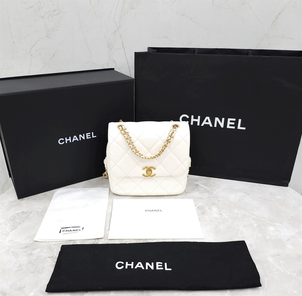 [럭스유] 샤넬 멜로디 체인 백팩 신형내장칩 AS3108