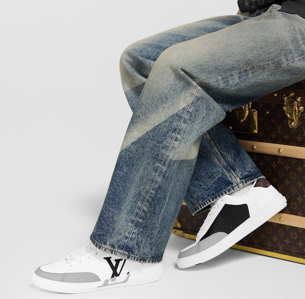 [럭스유] 4.5 / 루이비통 LV 찰리 스니커즈 1A9JN6