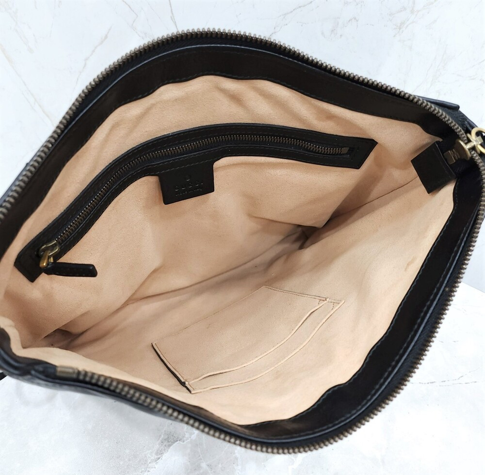 [럭스유] 구찌 GG 마틀라세 쉐브론 크로스백 523369