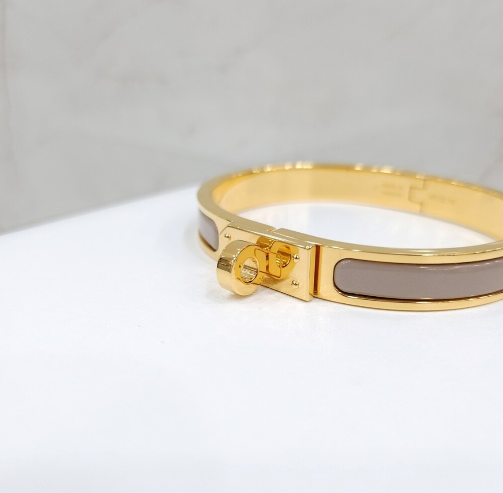 [럭스유] 에르메스 미니 클릭 켈리 팔찌 PM 마론글라쎄 H200004F