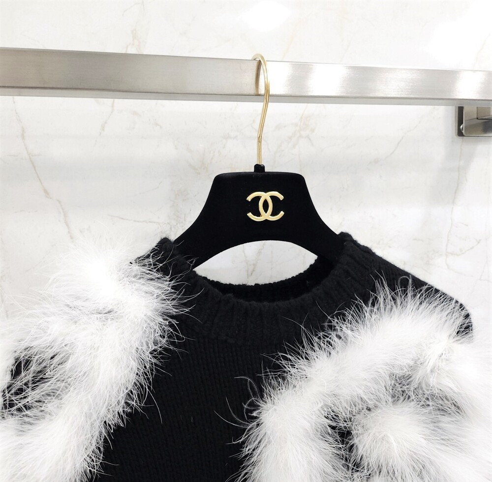 [럭스유] (새상품) 36 / 샤넬 런웨이 캐시미어 스웨터