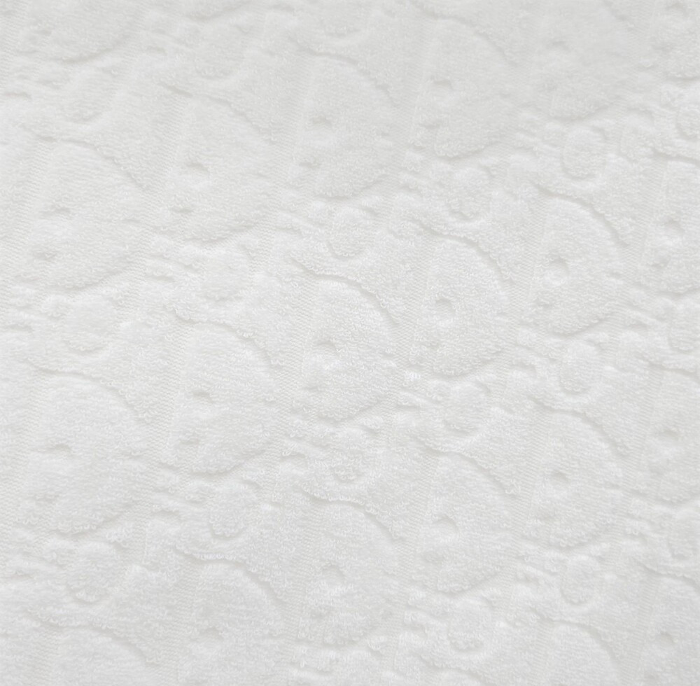 [럭스유] S / 디올 화이트 오블리크 테리 코튼 후드 스웨트셔츠 113J631A0684_C020