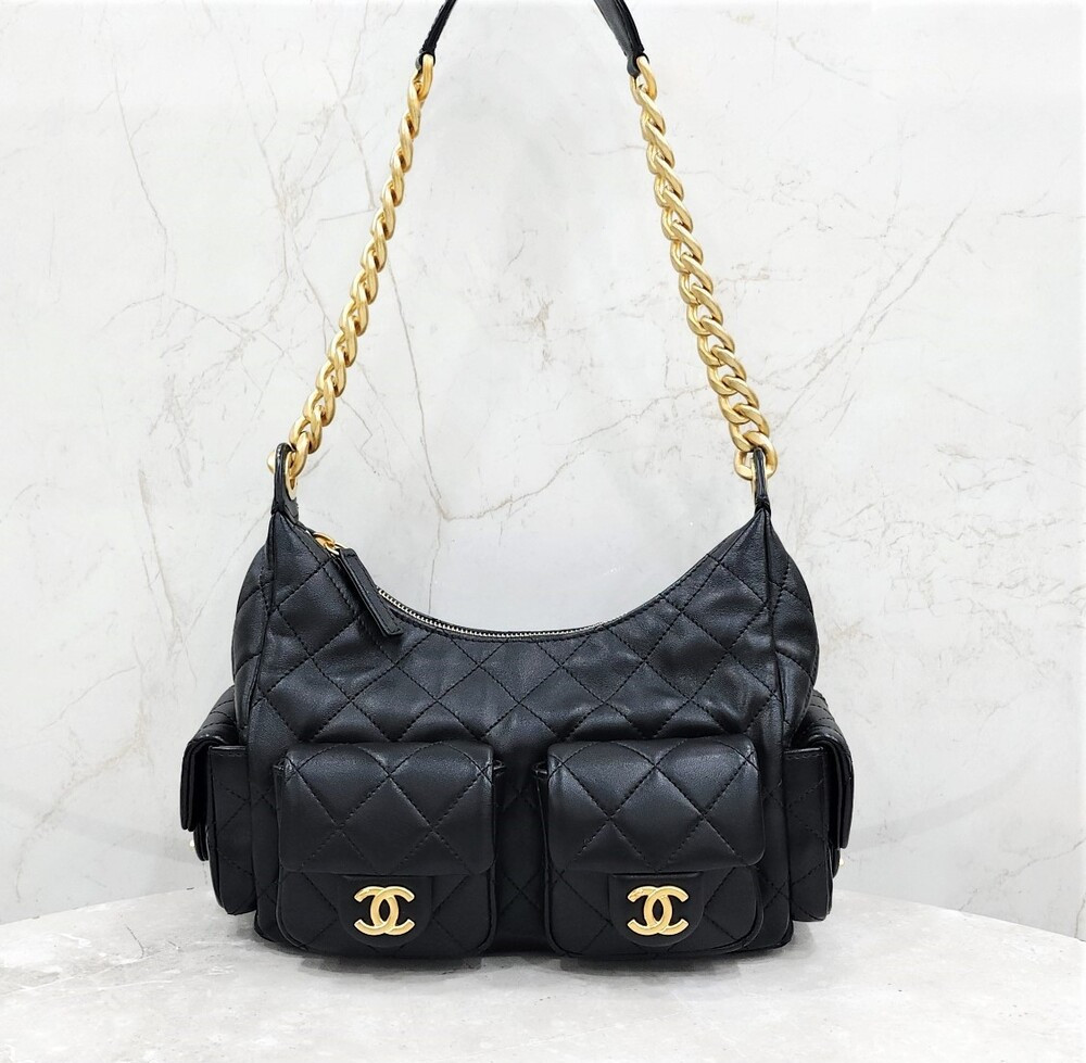 [럭스유] 샤넬 25C 크루즈 호보백 체인 숄더백 AS5339