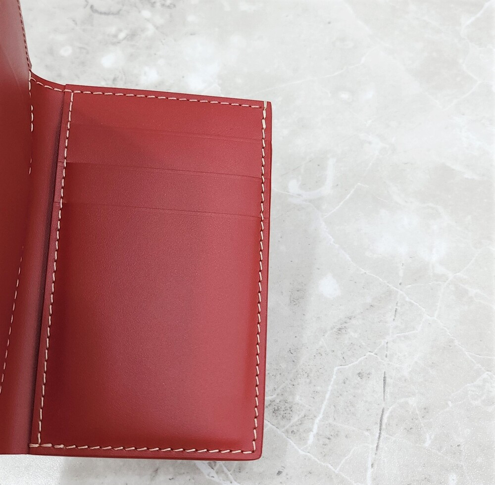 [럭스유] (새상품) 고야드 스페셜 레드 생피에르 카드홀더 하트 마카쥬