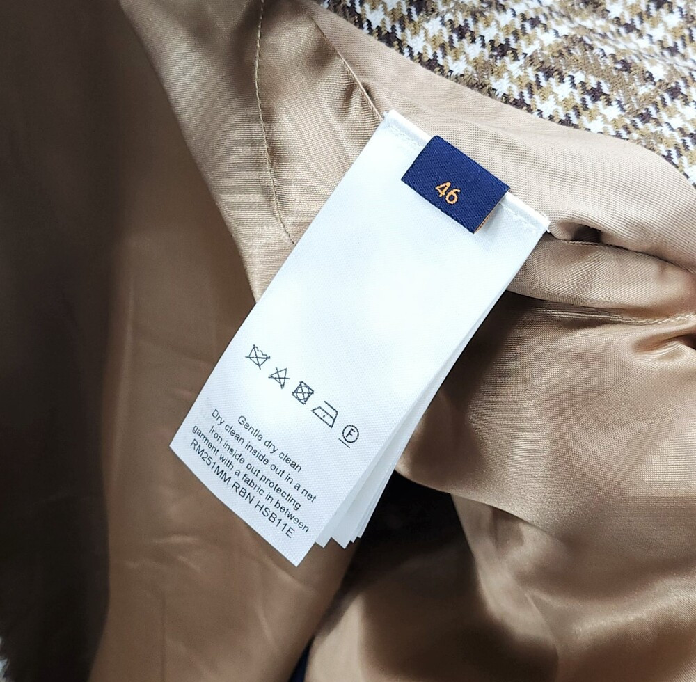 [럭스유] (새상품) 46 / 루이비통 모노그램 울 해링턴 블루종 자켓 1AGIOW