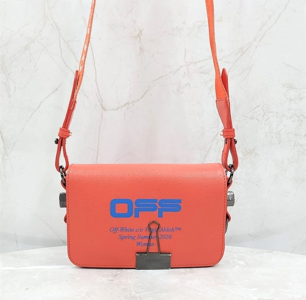 [럭스유] 오프화이트 디아그 미니 플랩백