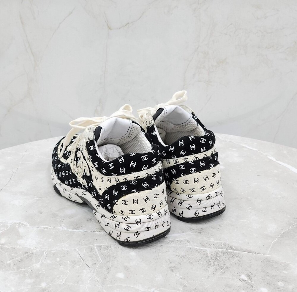 [럭스유] 37 / 샤넬 CC 멀티로고 크루즈 스니커즈 G39230