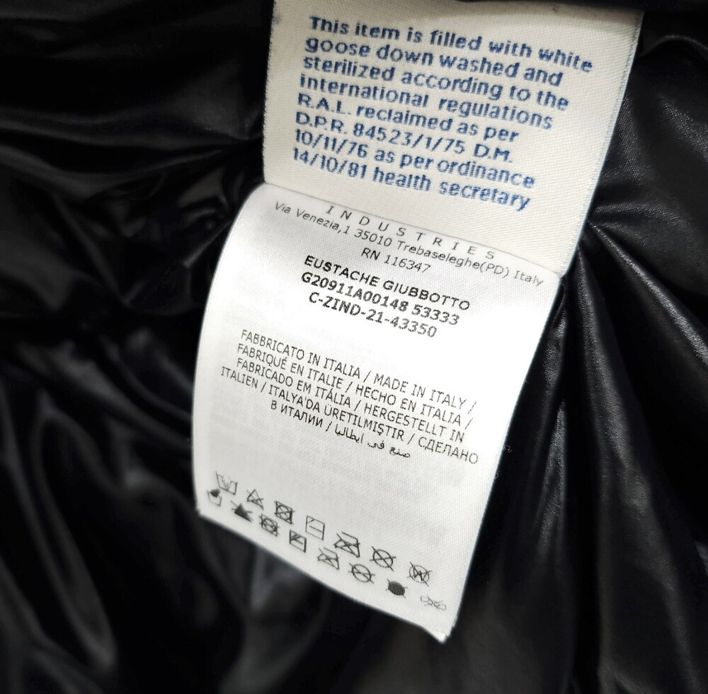 [럭스유] 3 / 몽클레어 EUSTACHE 로고 후드 다운 패딩 점퍼