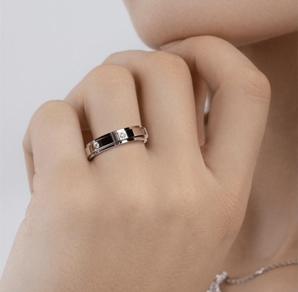 [럭스유] 피아제 화이트골드 다이아 7P 포제션 링 51호 G34PQ300