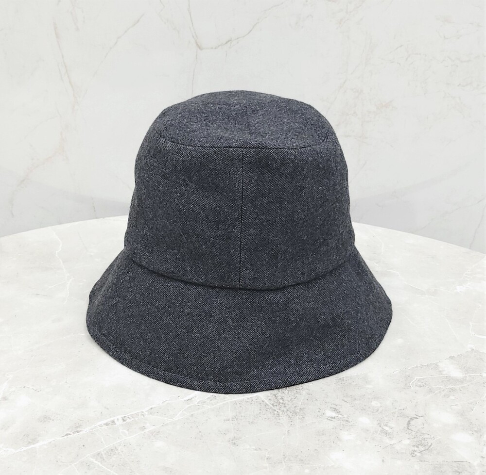 [럭스유] 샤넬 CC로고 그레이 캐시미어 버킷햇 S