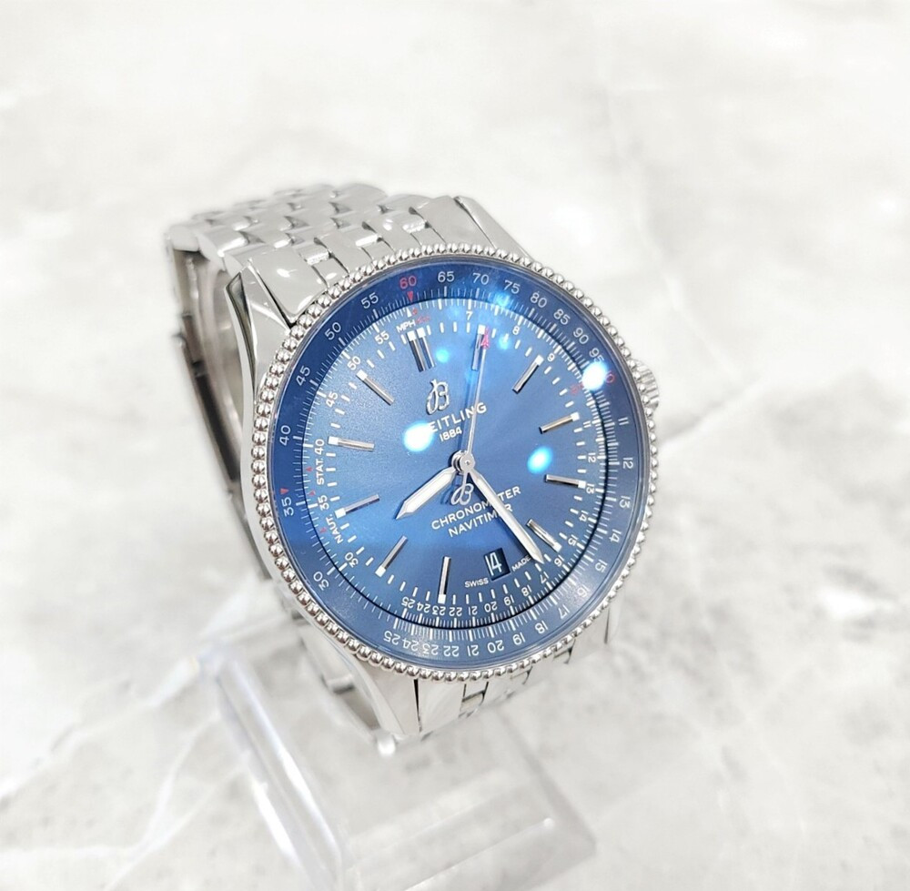 [럭스유] 브라이틀링 네비타이머 오토매틱 시계 청판 41mm A17326