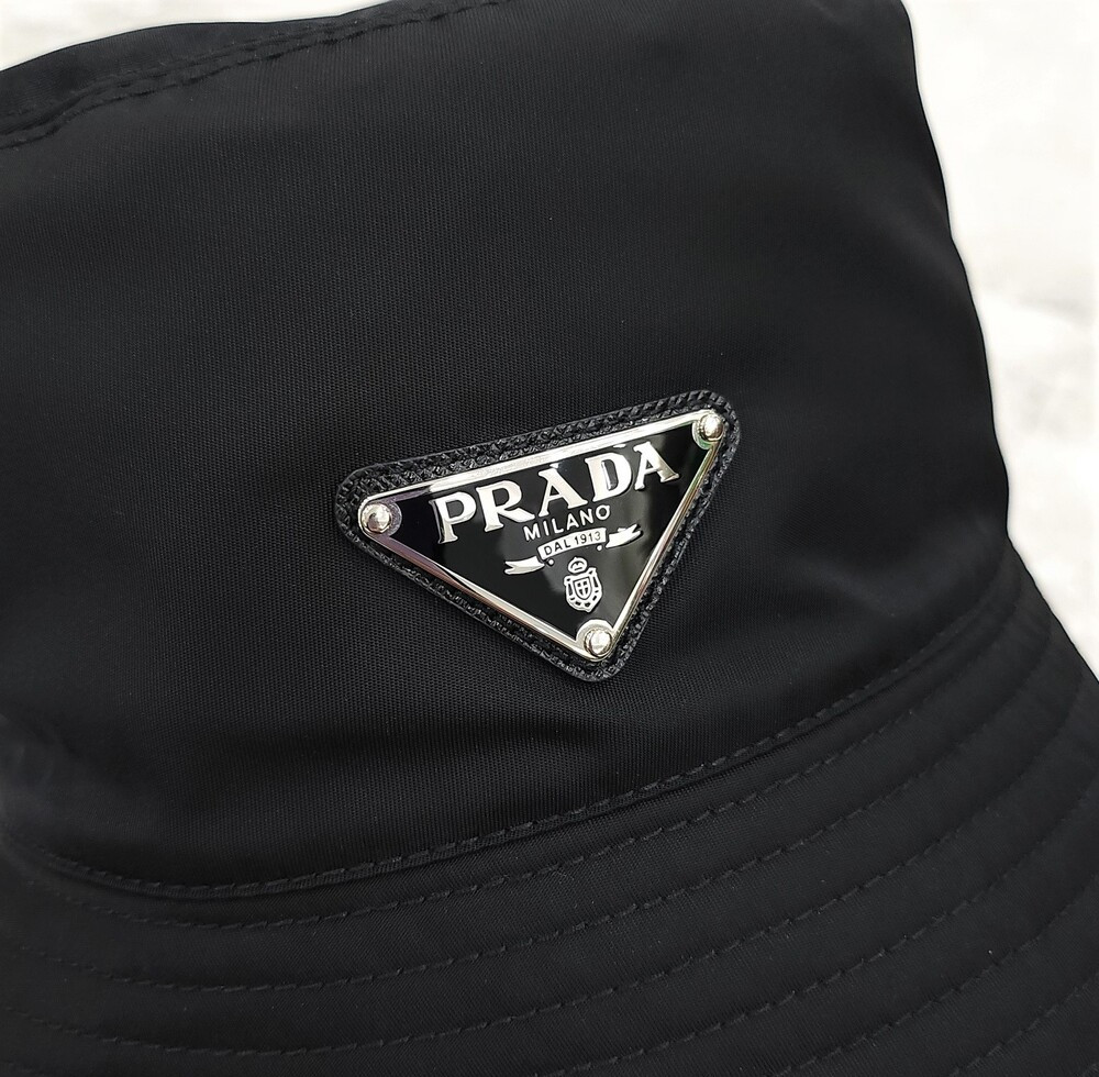 [럭스유] 프라다 삼각로고 나일론 버킷햇 M 1HC137