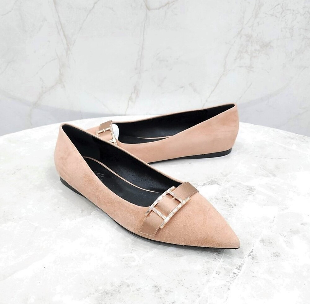 [럭스유] (새상품) 38 / 에르메스 두스 발레리나 플랫