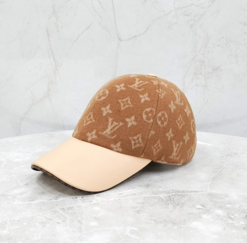 [럭스유] (새상품) 루이비통 모노그램 캐리 온 레더 볼캡 M M77292