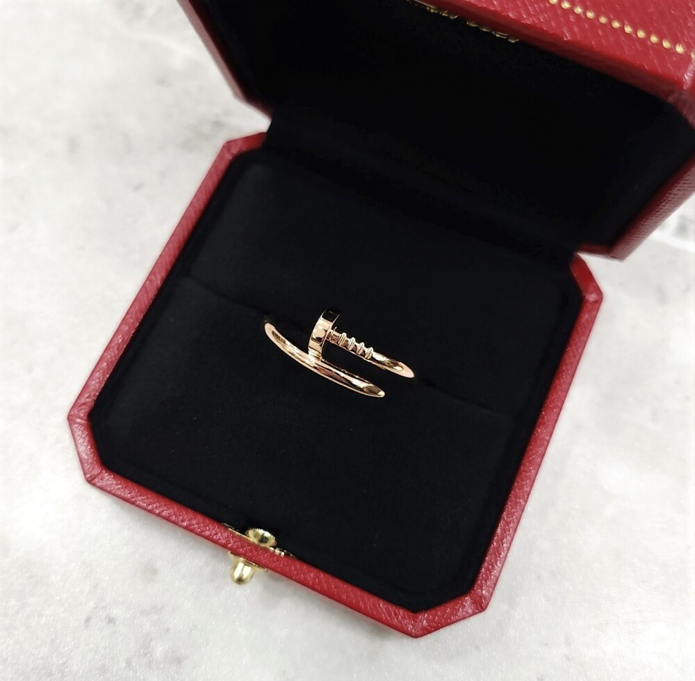 [럭스유] 까르띠에 저스트앵끌루 클래식 링 18K 핑크골드 66호