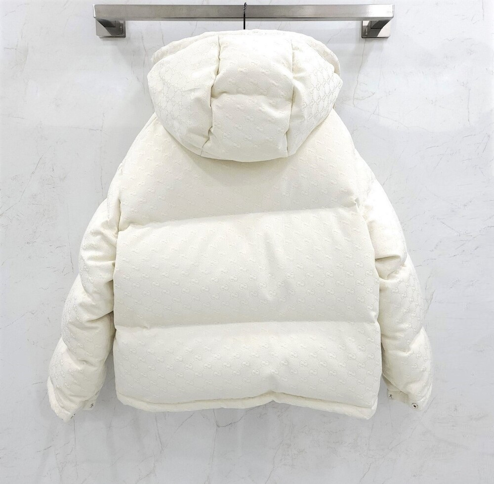 [럭스유] (새상품) 42 / 구찌 여성 GG 코튼 캔버스 푸퍼 패딩 자켓 774871