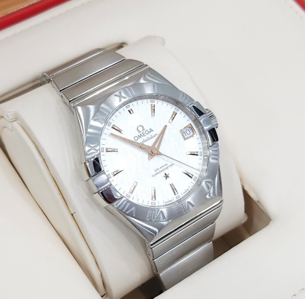 [럭스유] 오메가 컨스틸레이션 오토매틱 스틸 시계 39mm