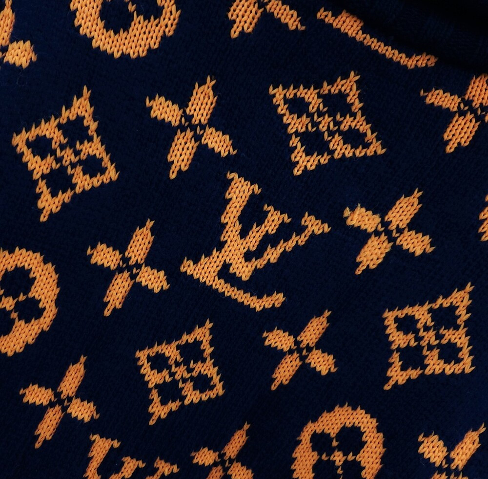 [럭스유] XXL / 루이비통 모노그램 시그니처 자카드 가디건 1AAU8U