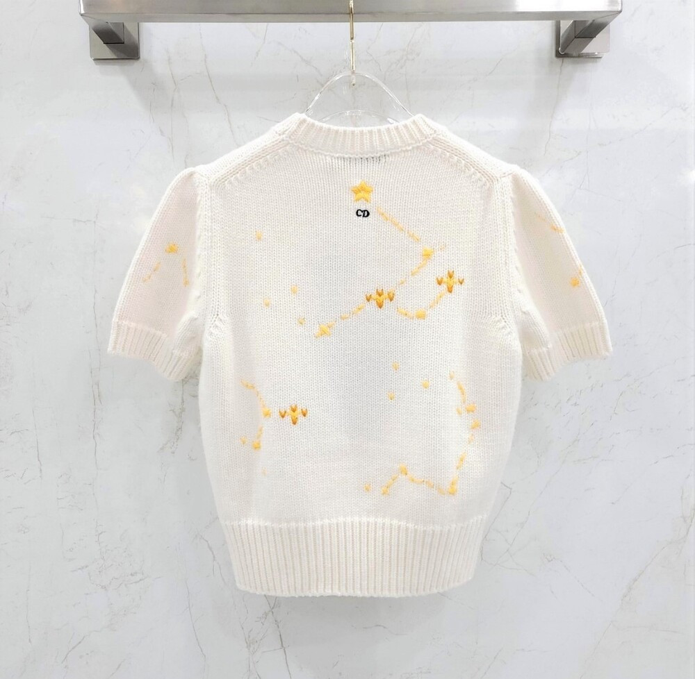 [럭스유] 40 / 디올 조디악 픽셀 스웨터 반팔