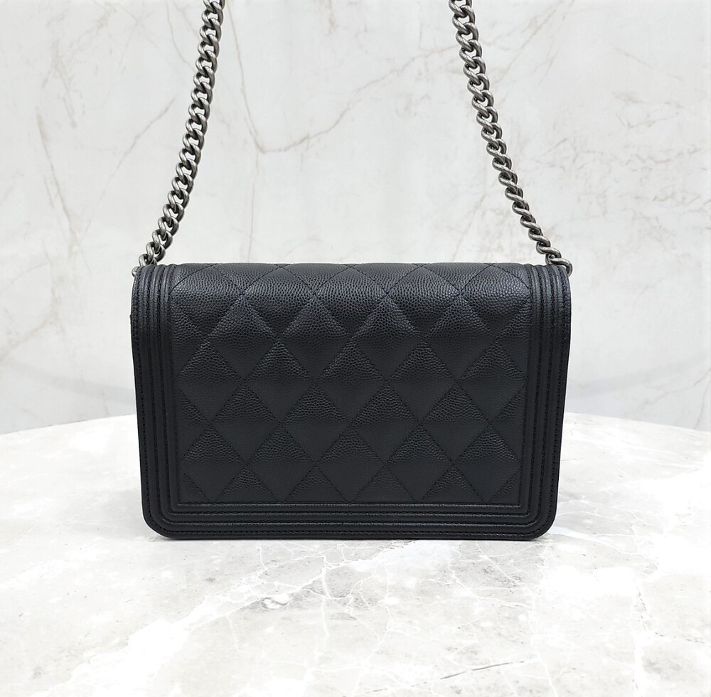 [럭스유] 샤넬 WOC 캐비어 보이백 은장 신형내장칩 AP1117