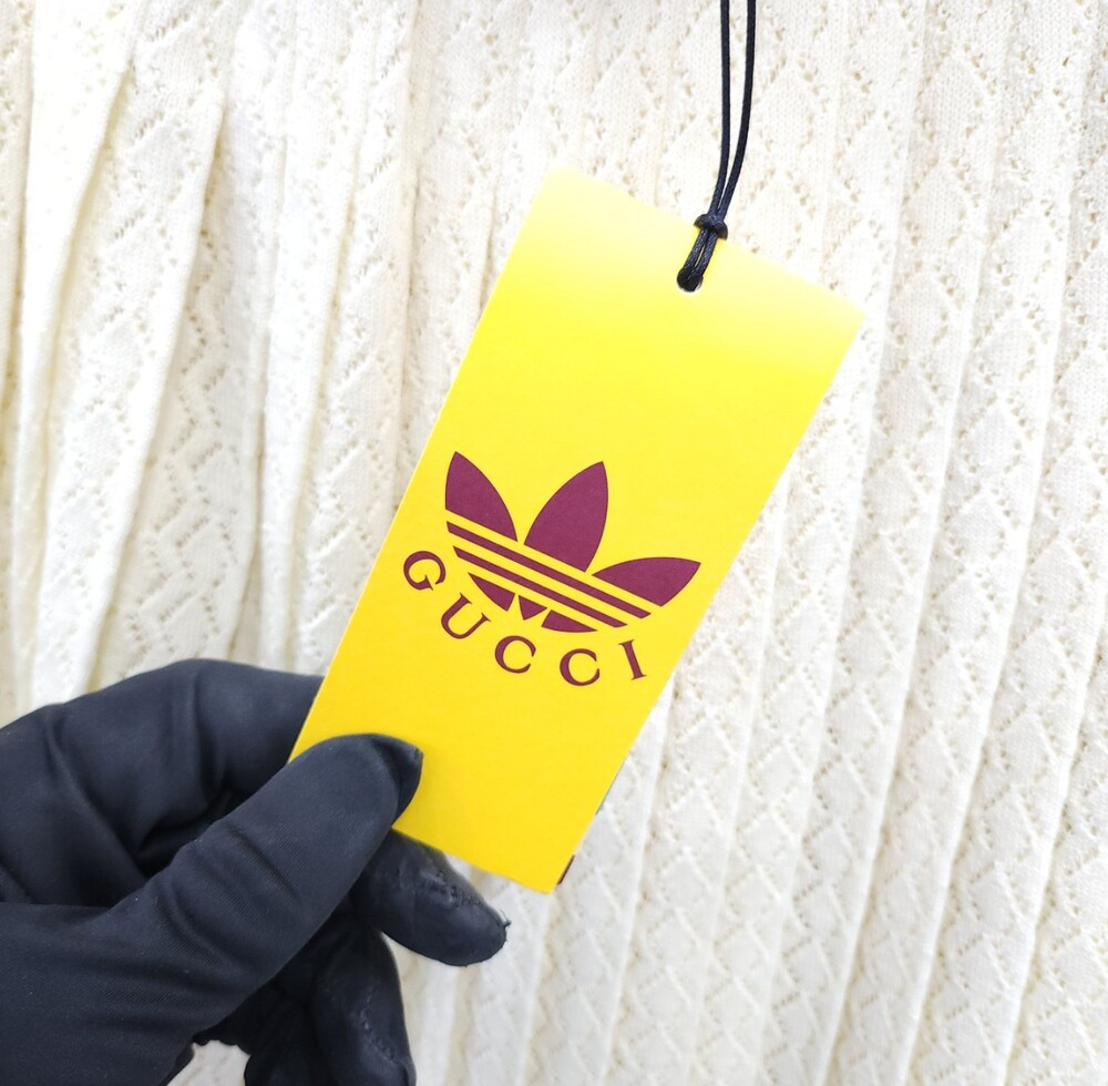 [럭스유] XXS.XS / 구찌 X 아디다스 코튼 폴로 반팔 스커트 세트