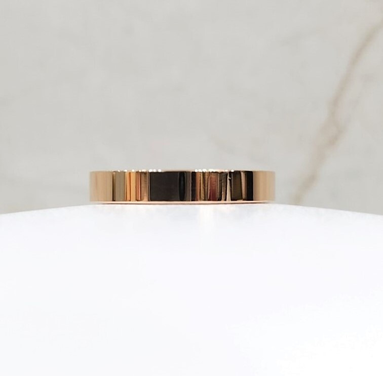 [럭스유] 까르띠에 C 드 다이아 1P 웨딩링 18K 핑크골드 48호