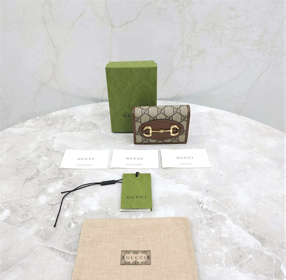 [럭스유] 구찌 홀스빗 1955 스몰 지갑 621887