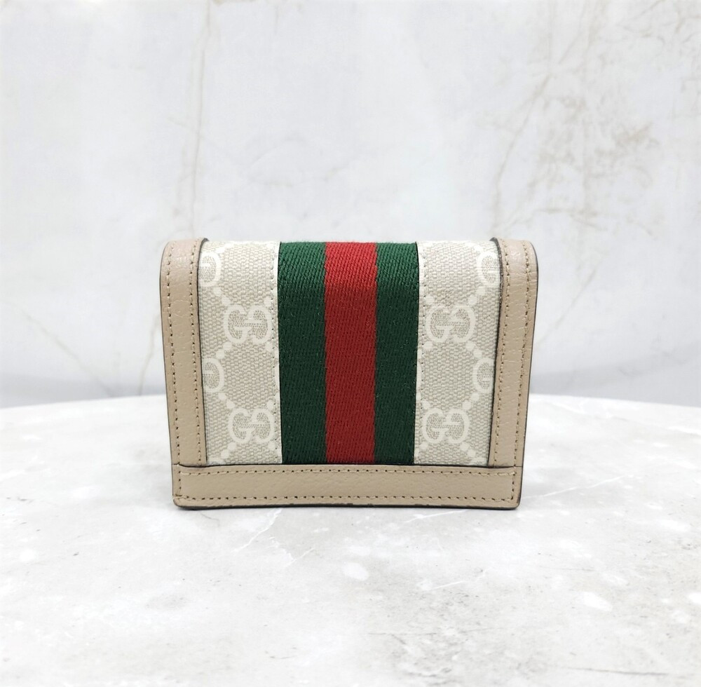 [럭스유] 구찌 오피디아 GG 삼선 카드지갑 523155